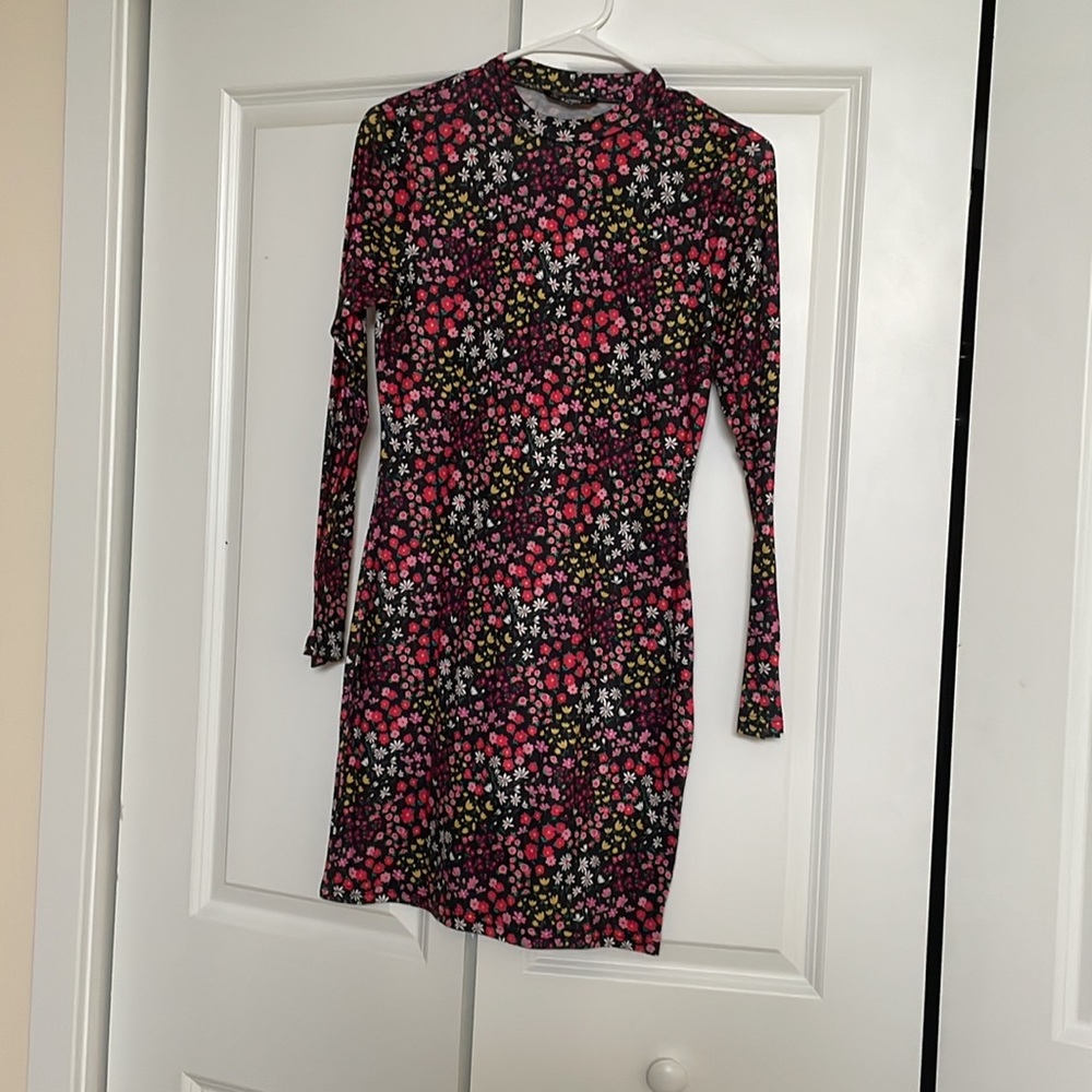 Floral print dress